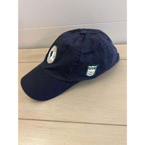 Evan's Scholar Par Club WGA Embroidered Baseball Hat Adjustable Back Cap Blue - Picture 3 of 8